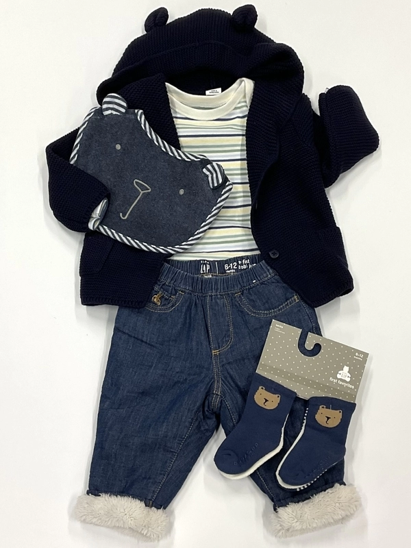 ボアデニムでお出かけコーデ