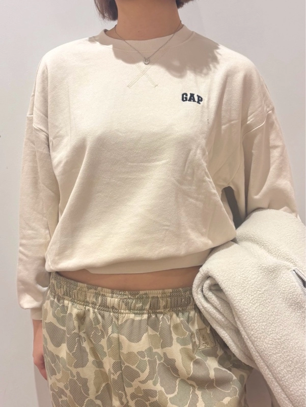 人気のGapロゴハーフジップフリースdeアクティブコーデ』 | Gap公式 