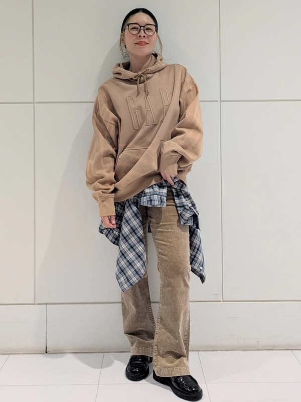 やわらかくてオススメ！！【GAPロゴパ―カ―】