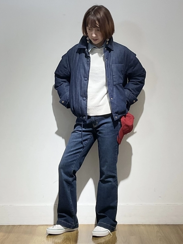 Gap公式オンラインストア | デニム パファージャケット