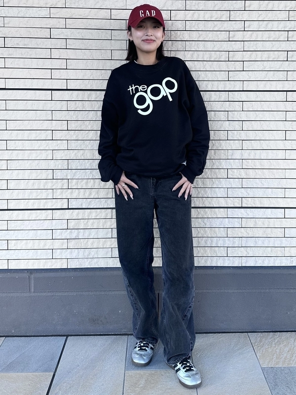 【オススメ】Gapバブルロゴスウェット