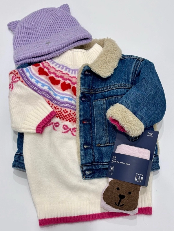 ニットワンピースで長距離移動も快適♪