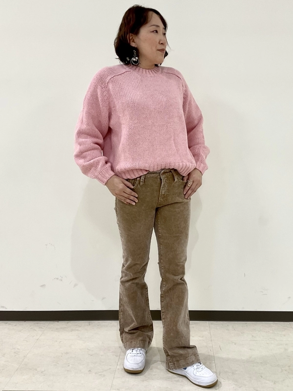 新作セーターコーデ