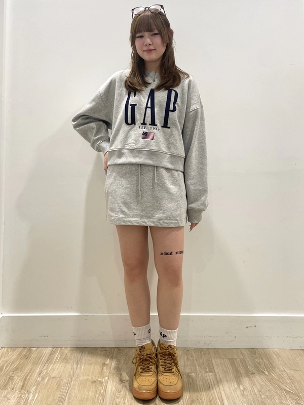 オーバーサイズロゴスウェット♪