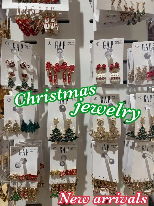 クリスマスジュエリー【新作】