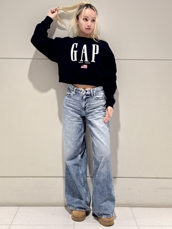 大人気⭐︎クロップドロゴスウェット♡ | Gap公式オンラインストア