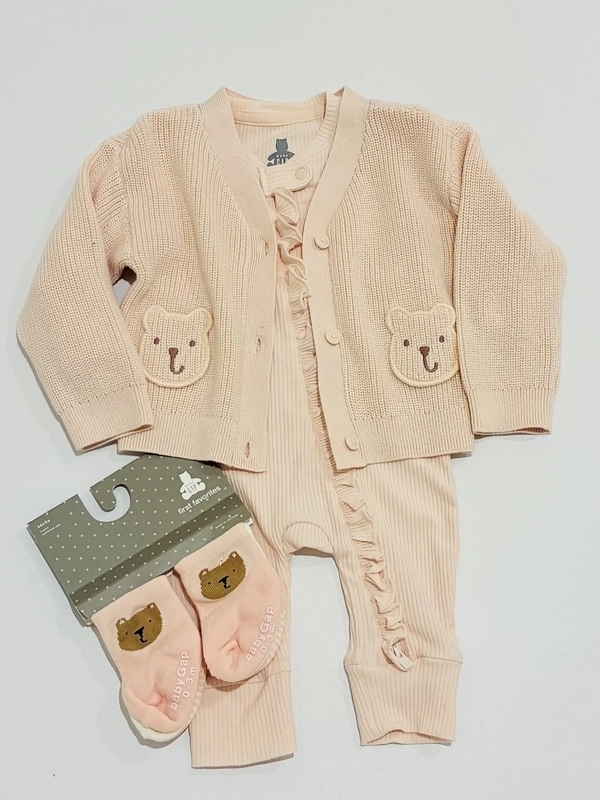 Gap公式オンラインストア | はじめてのお気に入り リブ カバーオール