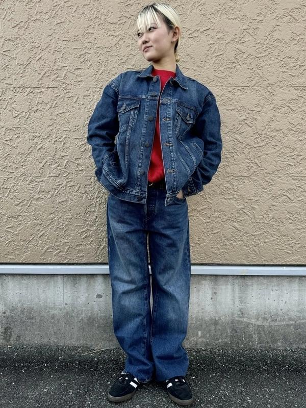 Vava Dudu ペイント フード付きデニムジャケット スウェット ⭐︎ Vava Dudu ペイント フード付きデニムジャケット スウェット ⭐︎ Vava