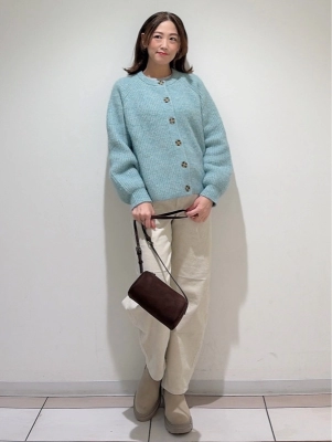 すいか  GAP  カーディガン GAP（ギャップ） カーディガン ふわもこ シェーカーステッチ