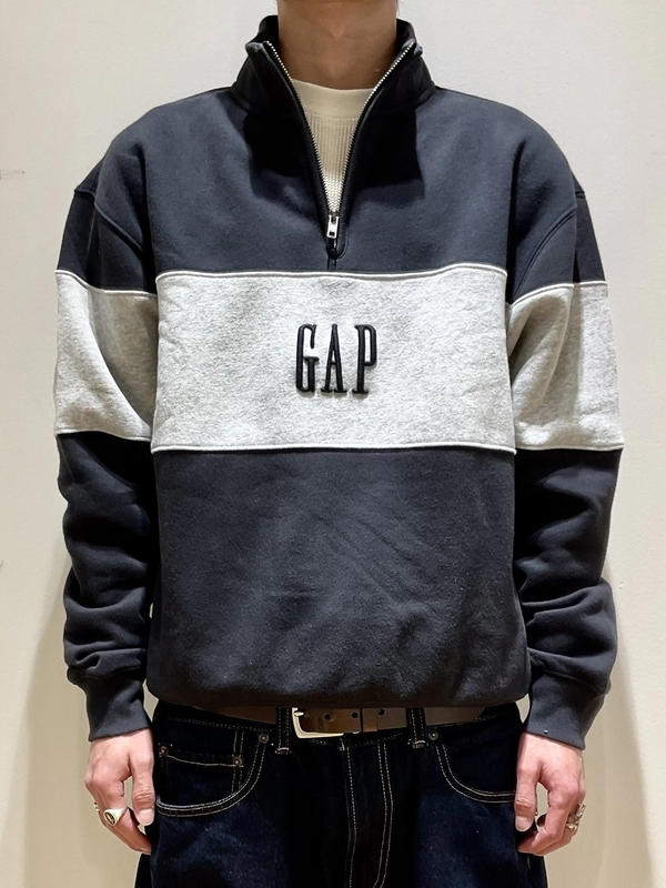 ヴィンテージソフトカラーブロックハーフジップ | Gap公式オンラインストア
