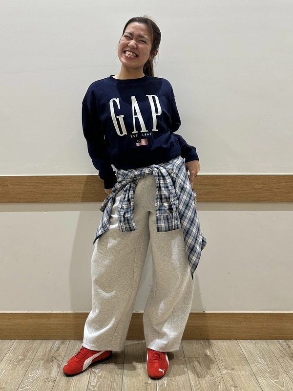 Gap Scuba Barrel Pants グレー S スウェットパンツ GapFit Barrel Sweatpants | Gap