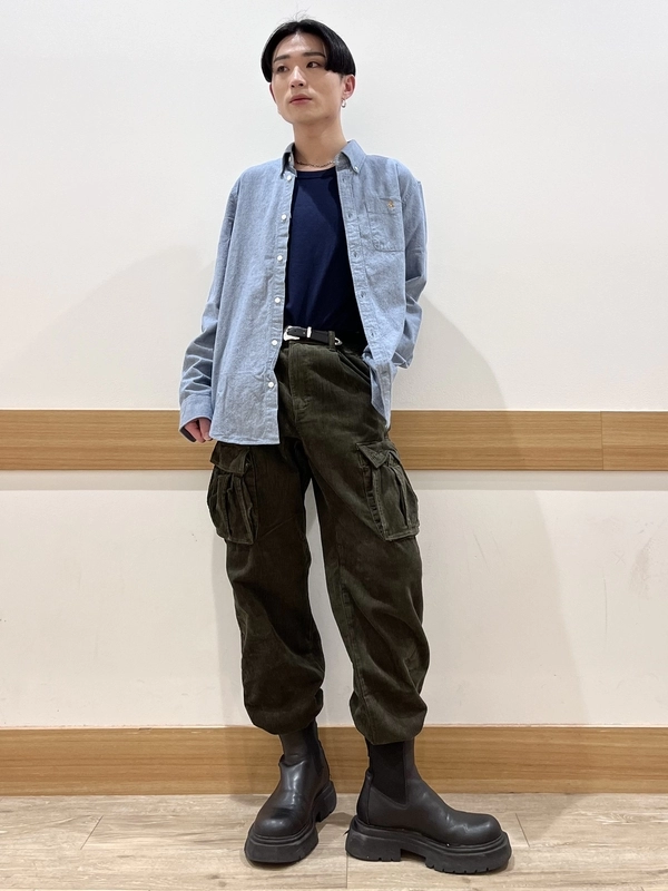 バギーカーペンター】Stripe/Denim | Gap公式オンラインストア
