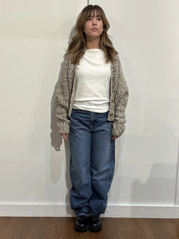 GAP ハイライズバギー バレルデニム 28 Gap公式オンラインストア | ハイライズ バレルデニム