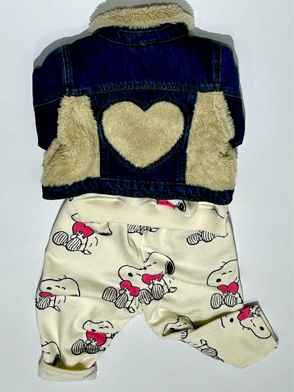 snp!♡   スヌーピーセットアップ  80 SNOOPY（スヌーピー） グッズ セットアップ 裏起毛/トレーナー