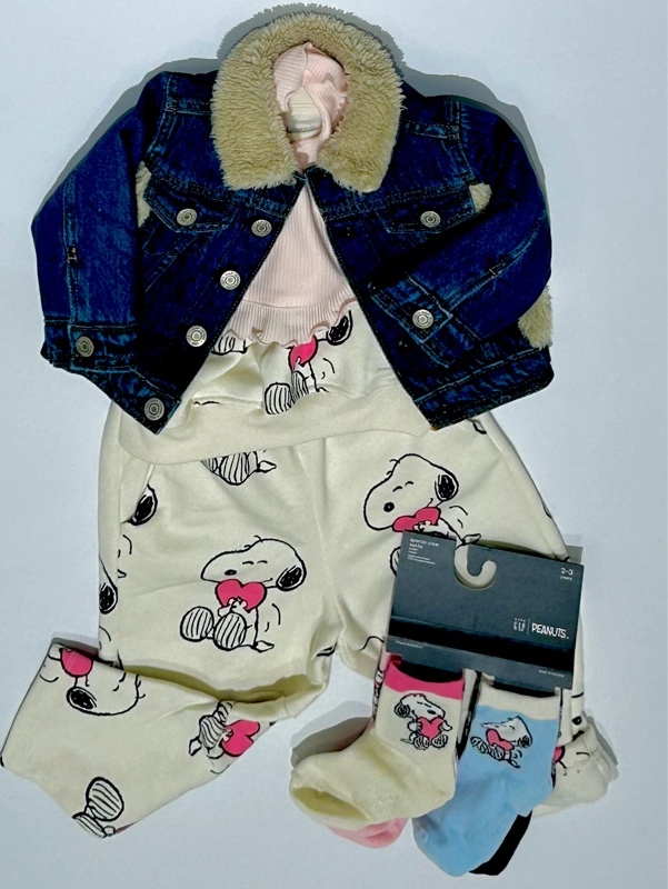 snp!♡   スヌーピーセットアップ  80 スヌーピーセットアップ | Gap公式オンラインストア