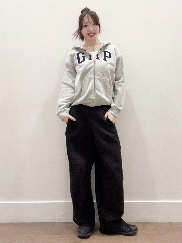 Gap Scuba Barrel Pants グレー S スウェットパンツ GapFit Barrel Sweatpants | Gap