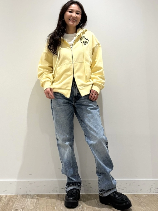 ダブルジップが嬉しいイエローパーカー | Gap公式オンラインストア