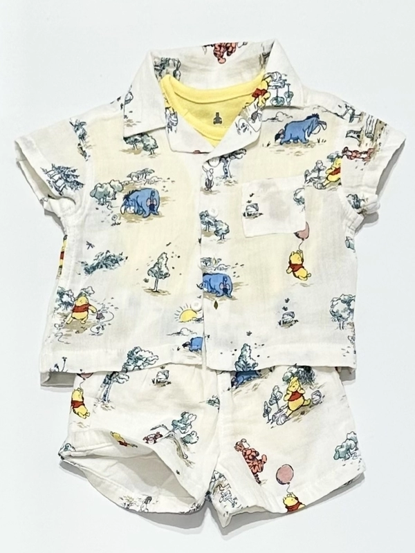 GAP コットンガーゼ コーデセット 70cm プーさん　Disney くまのプーさんコットンガーゼコーデセット | Gap公式オンラインストア