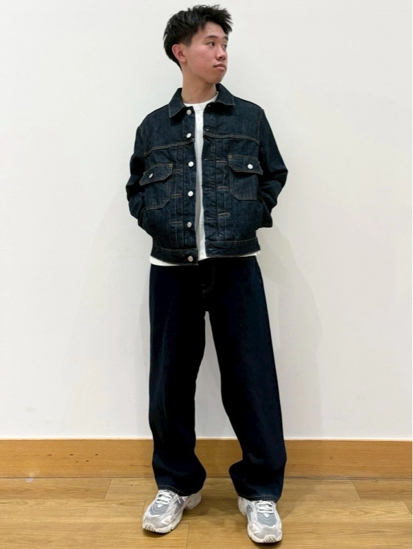 未使用級✨ GAP 25AW ヘビーウェイト デニムジャケット 2nd L 濃紺 Gap公式オンラインストア | ヘビーウェイト デニムジャケット