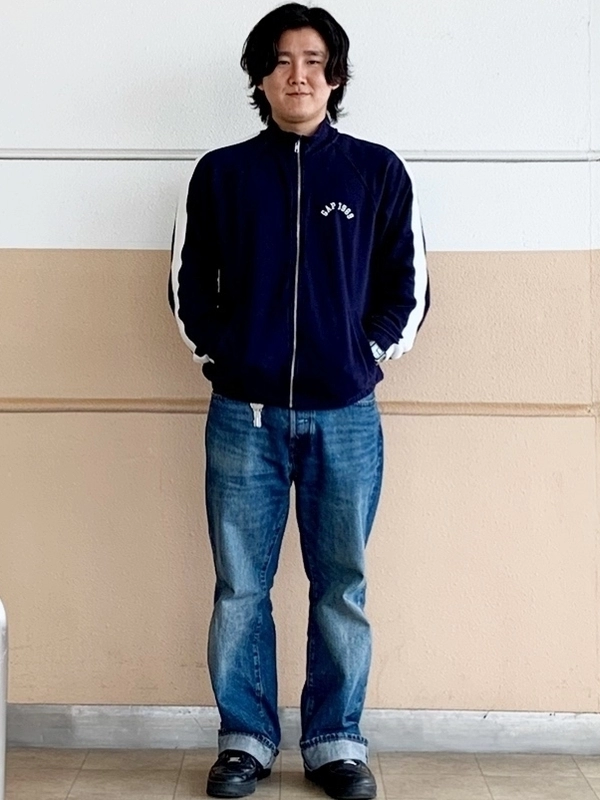 GAP BLUE JEANS スエードトラッカージャケット L ヴィンテージ Gap公式オンラインストア | ヴィンテージソフト オーバーサイズ