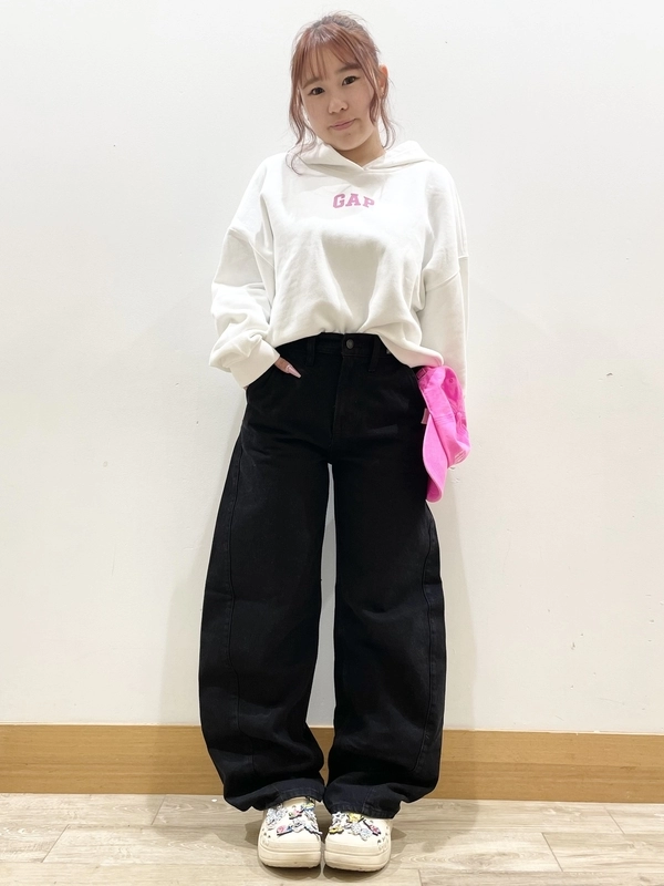 GAP ハイライズ バギーバレルデニム 大人気 ハイライズバレルバギーデニム | Gap公式オンラインストア