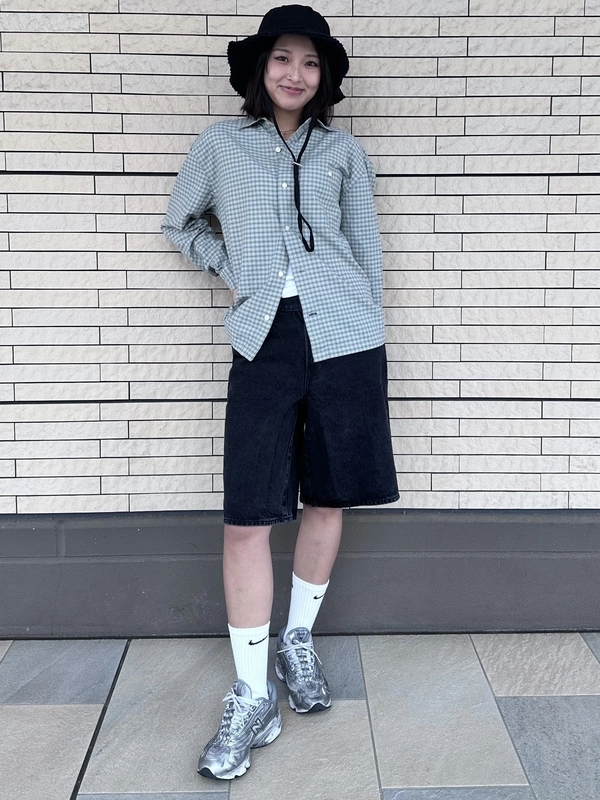 オススメ】チェックシャツ×デニムショーツ | Gap公式オンラインストア