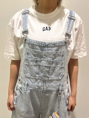 ホースシュー】ストライプオーバーオール | Gap公式オンラインストア