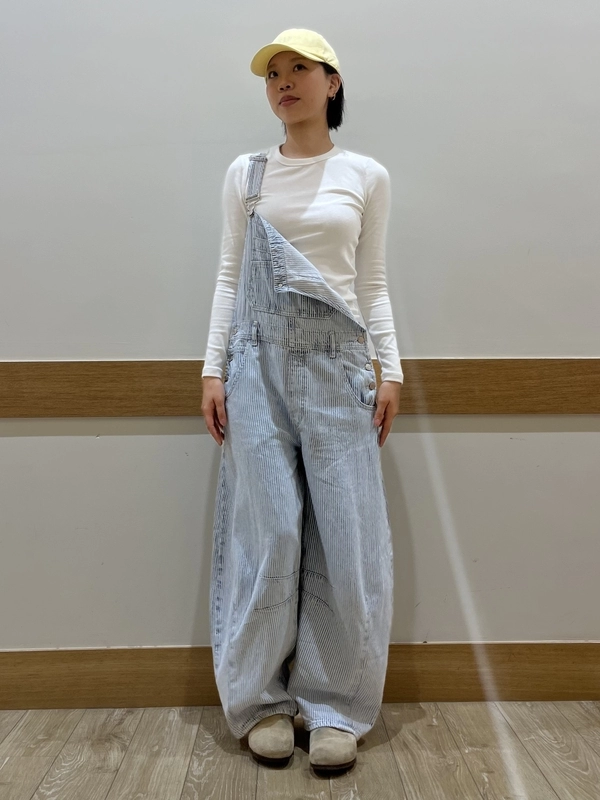 ストライプオーバーオールコーデ☆ | Gap公式オンラインストア