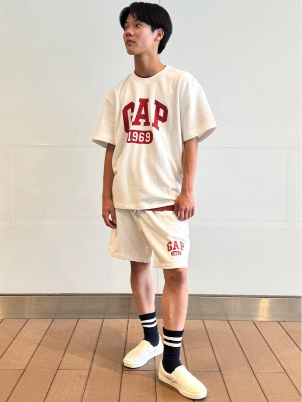 長め半袖＋ショートパンツセットアップ | Gap公式オンラインストア