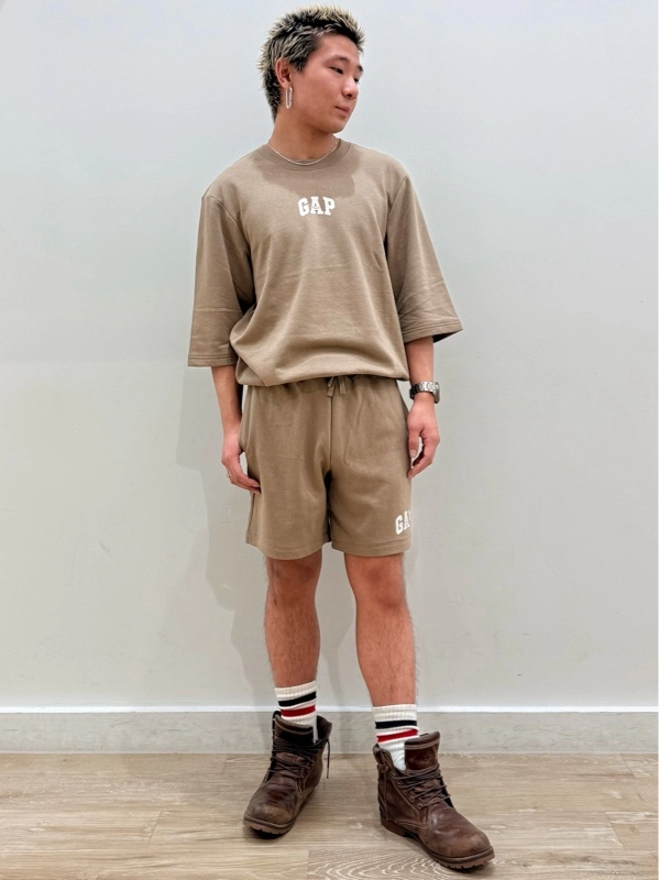 Gap公式オンラインストア | リラックスフィット GAPロゴ フレンチ