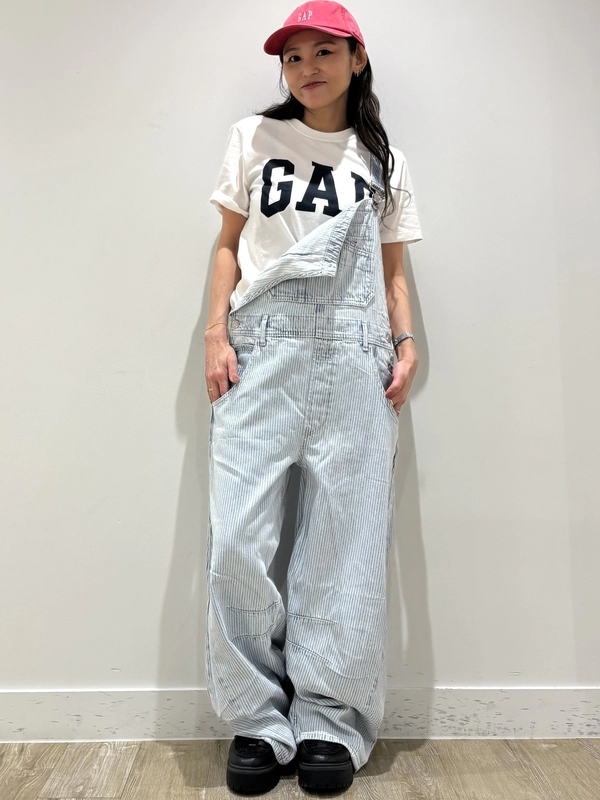 ⭐︎定番ロゴT&ホースシューオーバーオール⭐︎ | Gap公式オンラインストア