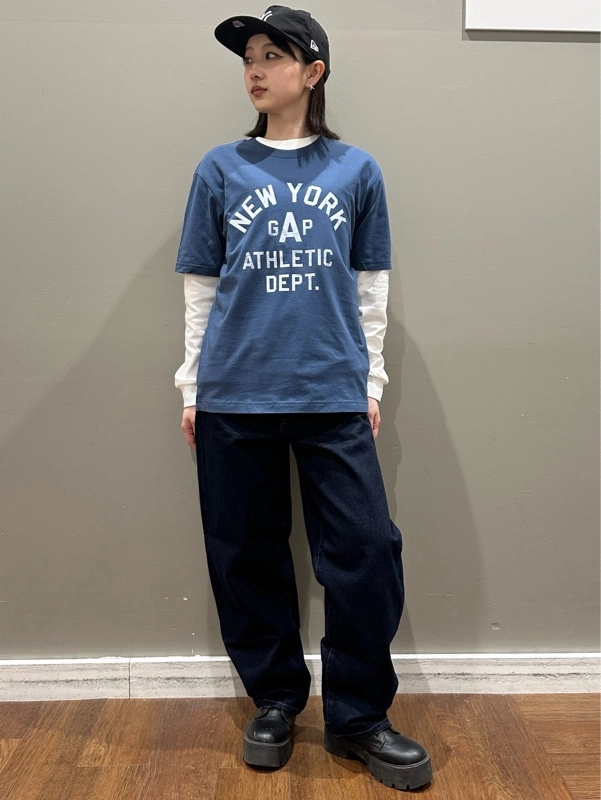 GAP バギーバレルデニム BAGGY BARREL DENIM 32/30