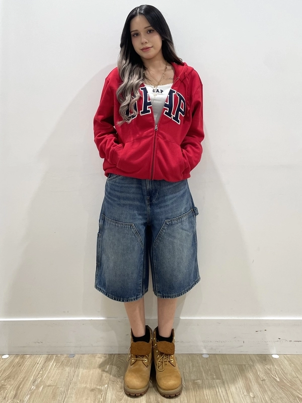 ロゴパーカーとバギーショートパンツ◎ | Gap公式オンラインストア
