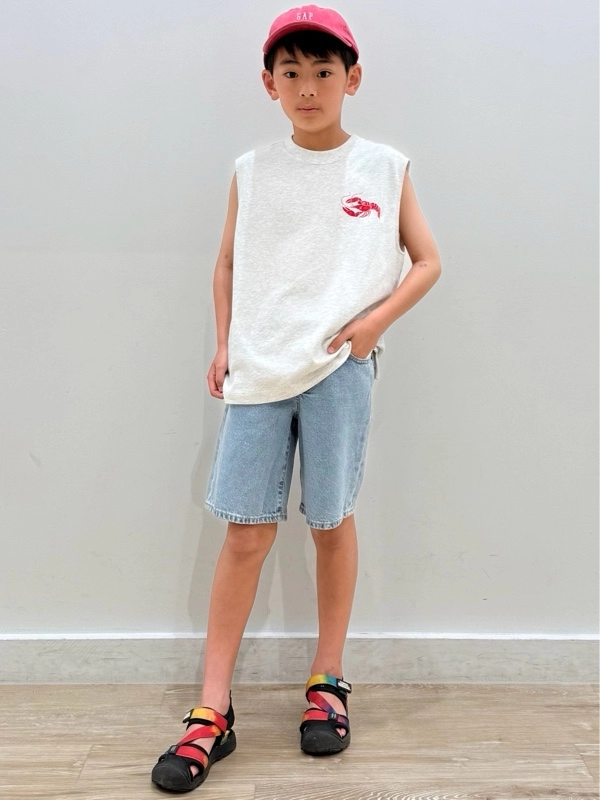 ★GAP男の子服130〜150★年内処分したい.値段相談可 GAP（ギャップ） tシャツ ブラナン フェイバリット ポケットTシャツ