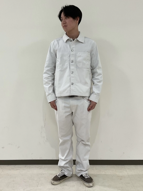 【デニムセットアップ】オフホワイトデニムジャケット&ホワイトデニム ホワイトデニムのセットアップだよ！ | Gap公式オンラインストア