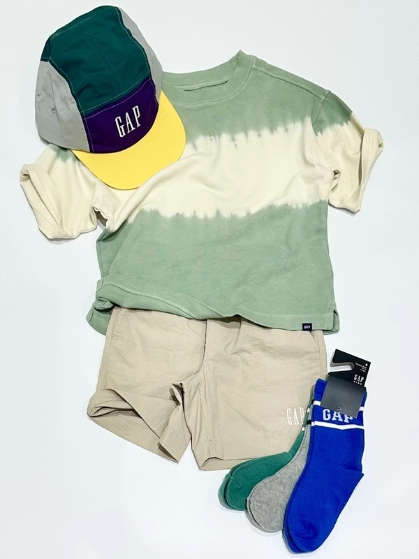 てるてる坊主 ヴィンテージソフト ATHLETICロゴ セットアップ ヴィンテージソフトAthleticロゴ♪セットアップ | Gap公式オンラインストア