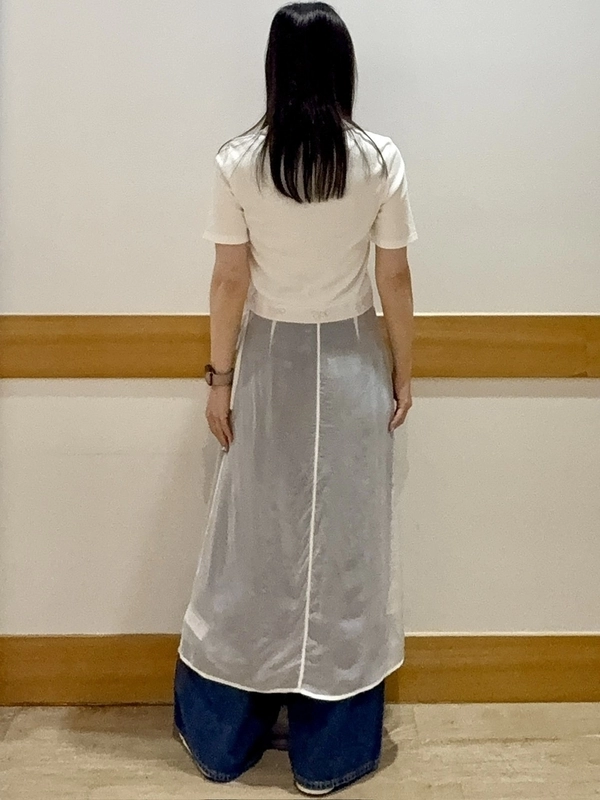 アパルトモン　シアーマキシスカート 透け感で夏を楽しむ】シアーマキシスカート | Gap公式オンラインストア