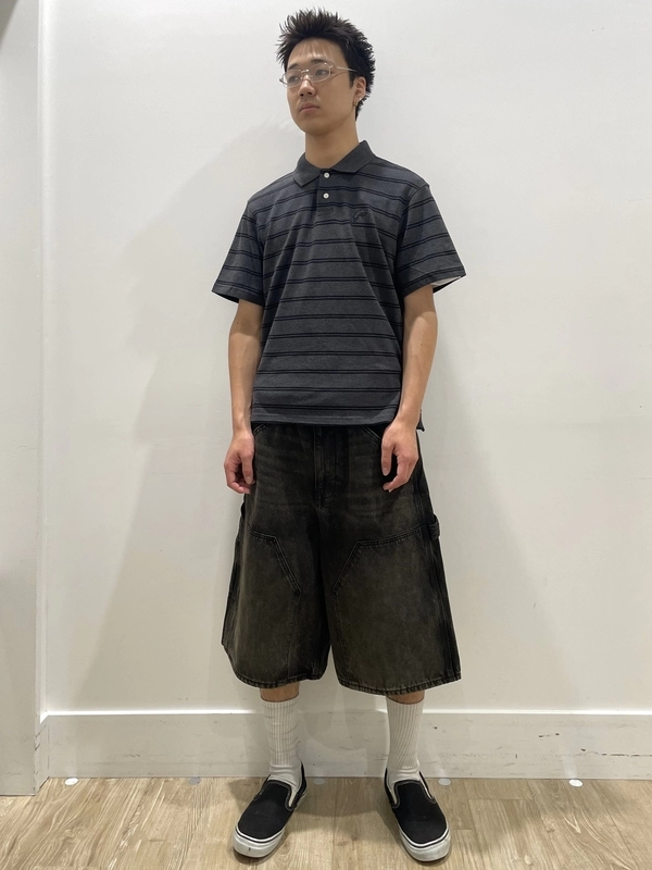 スーパーバギーデニムのカーペンターショートパンツ◎ | Gap公式