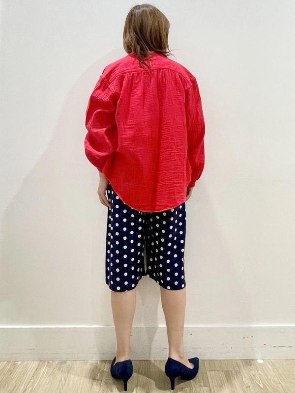 ドット柄リネンキュロットパンツ | Gap公式オンラインストア