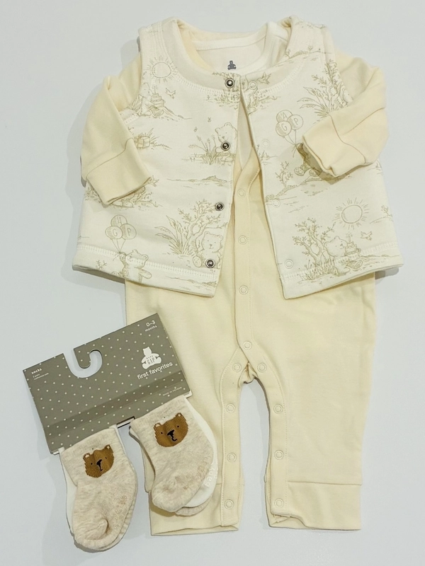 【新品】　babyGAP カバーオール　ベビー　80㎝ 12-18M Gap公式オンラインストア | ブラナンベア カバーオール (ベビー)