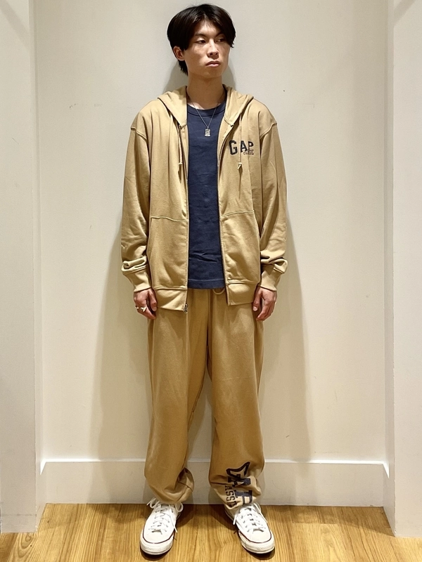 GAP ベージュ セットアップ　Ｌサイズ デニム　セット価格 春のデニムセットアップ | Gap公式オンラインストア