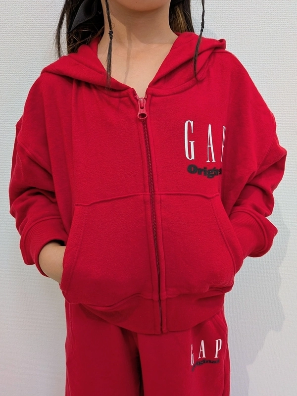 GAP トラックジャケット セットアップ 赤 大人気！！新作セットアップ☆ | Gap公式オンラインストア