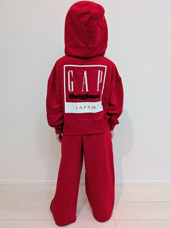 GAP トラックジャケット セットアップ 赤 大人気！！新作セットアップ☆ | Gap公式オンラインストア