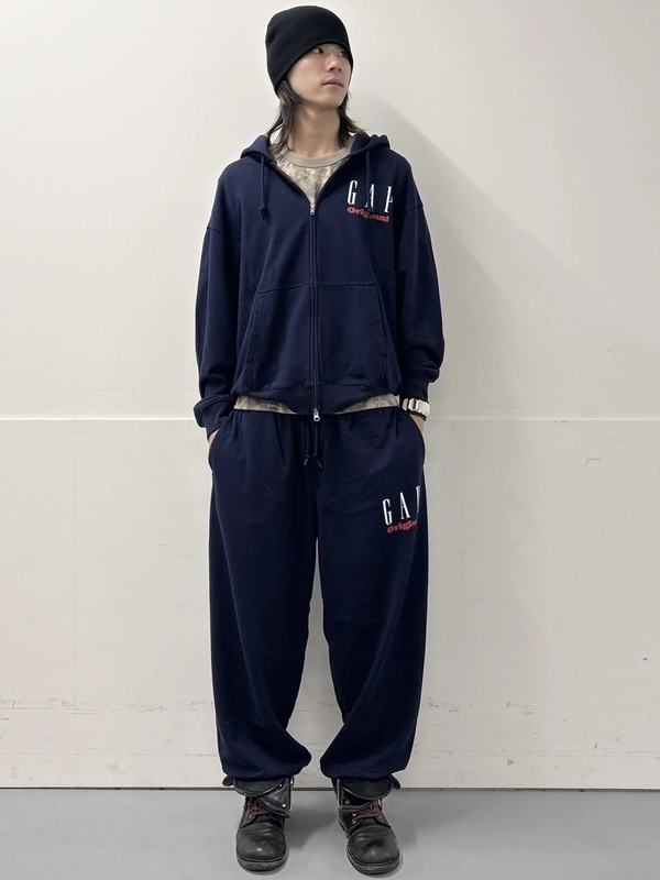 【レア】'02 OLDGAP ダブルジップ ジップアップパーカー ネイビー XL 毎年大人気ダブルジップセットアップ⭐︎ | Gap公式オンラインストア
