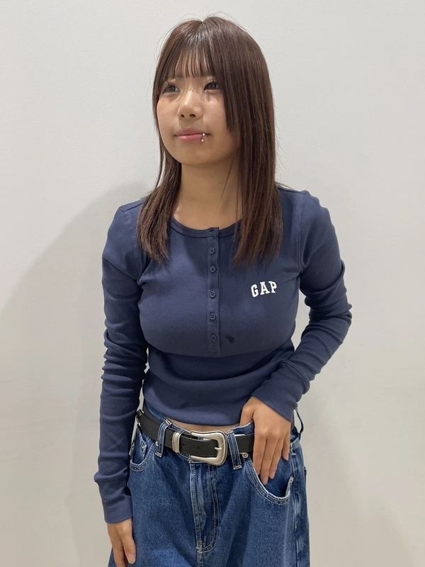 人気のリブヘンリーネックtee☆ | Gap公式オンラインストア