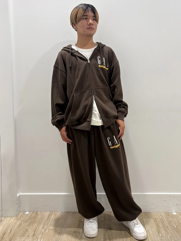 GAP セットアップパンツ ブラウンセットアップ☆ | Gap公式オンラインストア