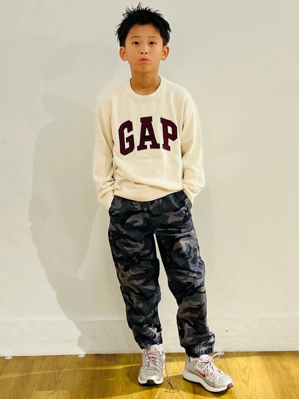 GAP 迷彩柄 スウェット・パンツセット セーターと迷彩パンツ | Gap公式オンラインストア