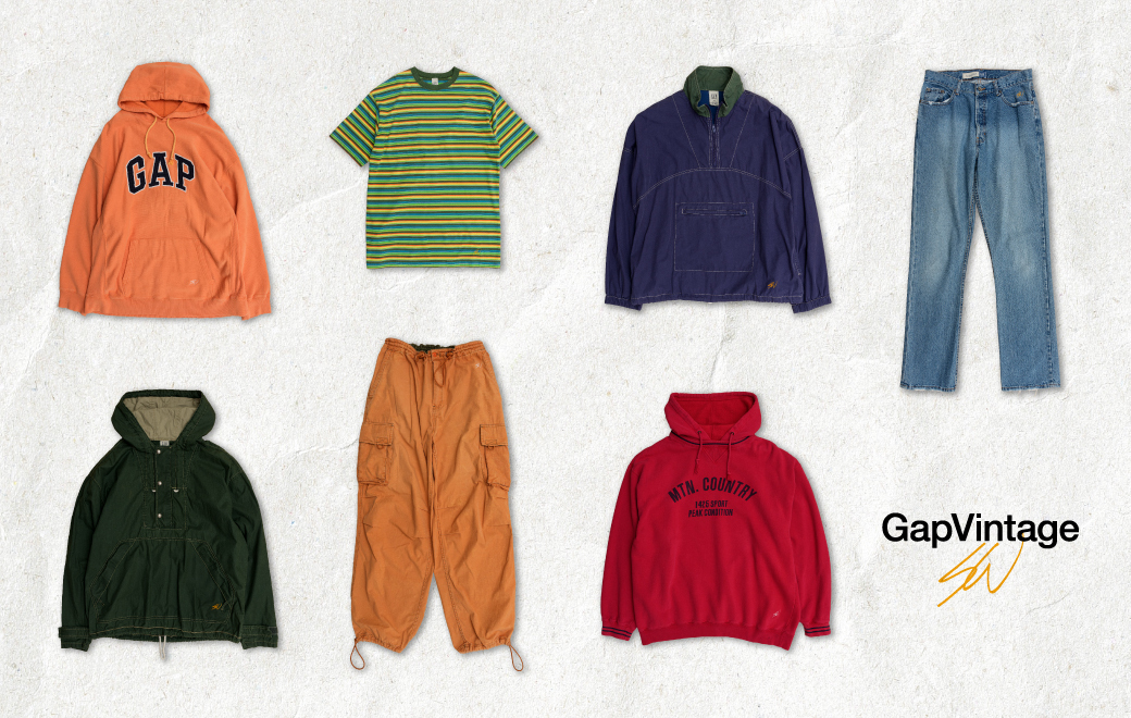 GAP × Sean Wotherspoon アノラック Gapとショーン・ウェザースプーン、初の復刻コレクションGap