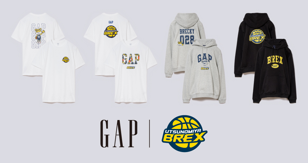 ま*ご様 GAP×宇都宮ブレックス　コラボパーカー　サイズМ　未着用 GAPとB.LEAGUE 所属の男子プロバスケットボールチームと