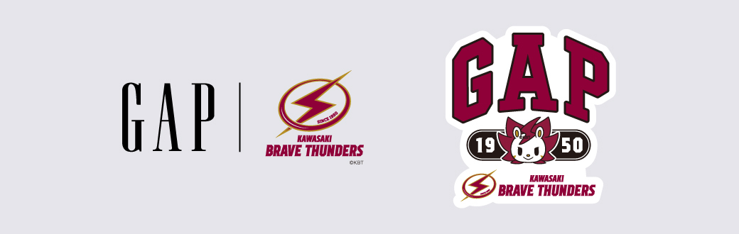 GAPとB.LEAGUE 所属の男子プロバスケットボールチームと